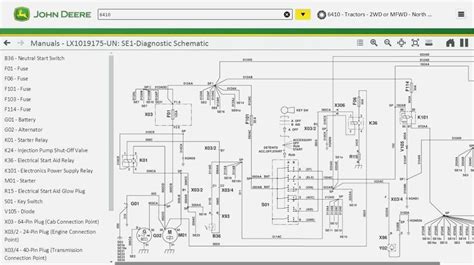 john deere skid steer diagram